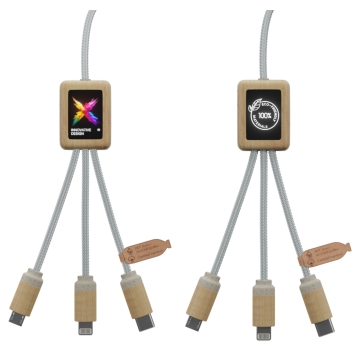 The 5-in-1 100% eco cable