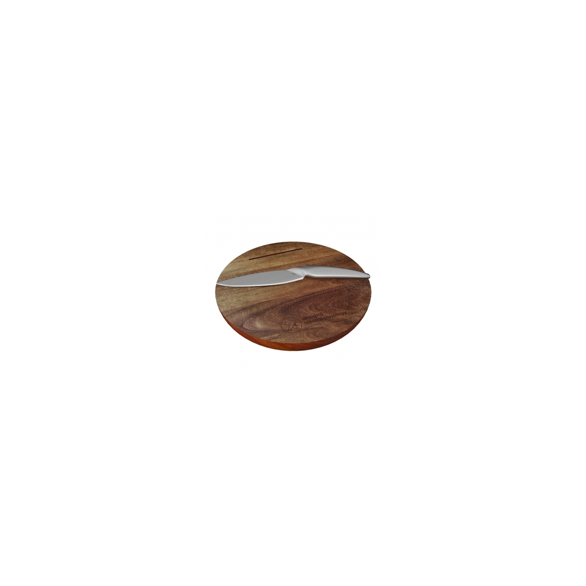 K03 - Cutting board and knife set FSC 100% acacia wood
