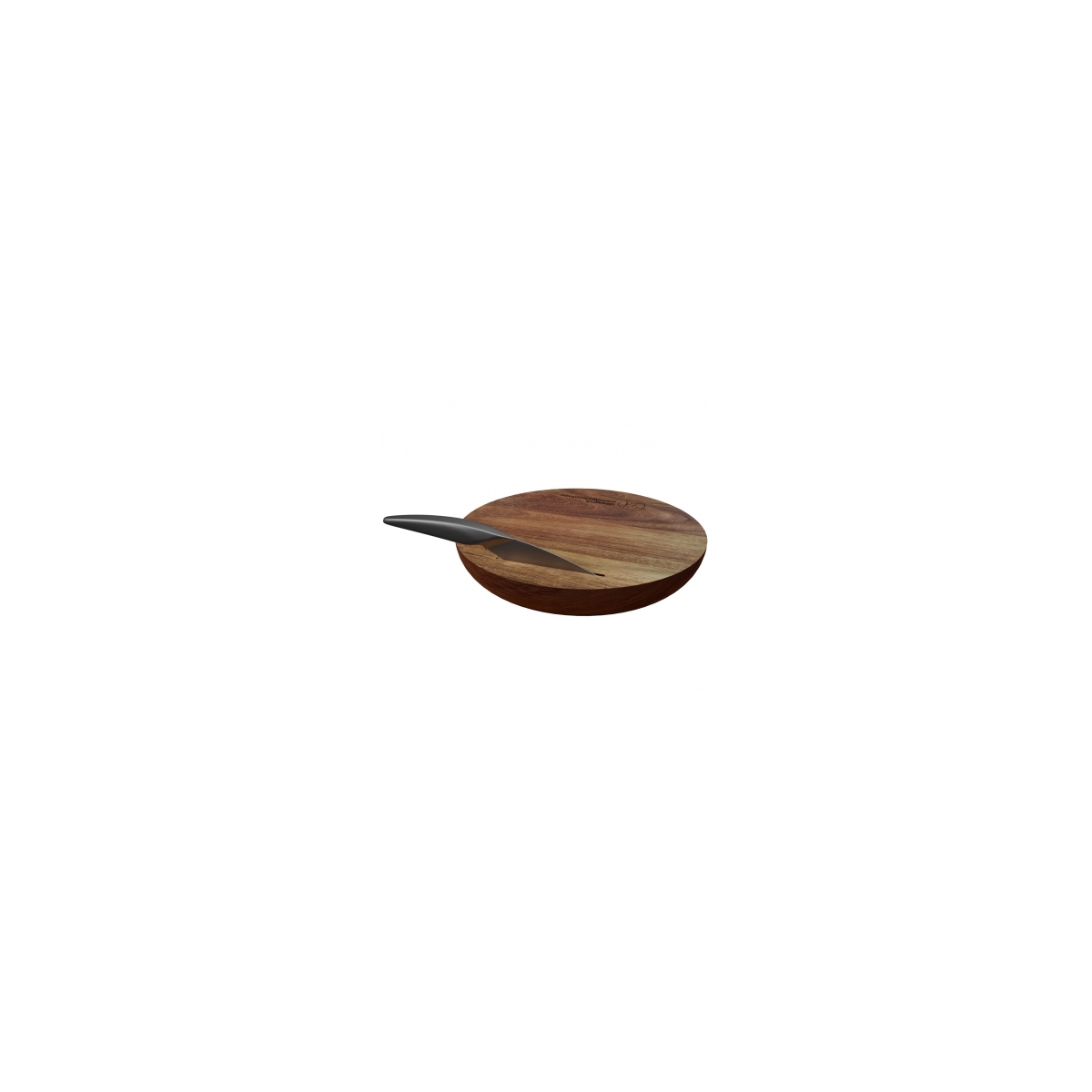 K03 - Cutting board and knife set FSC 100% acacia wood