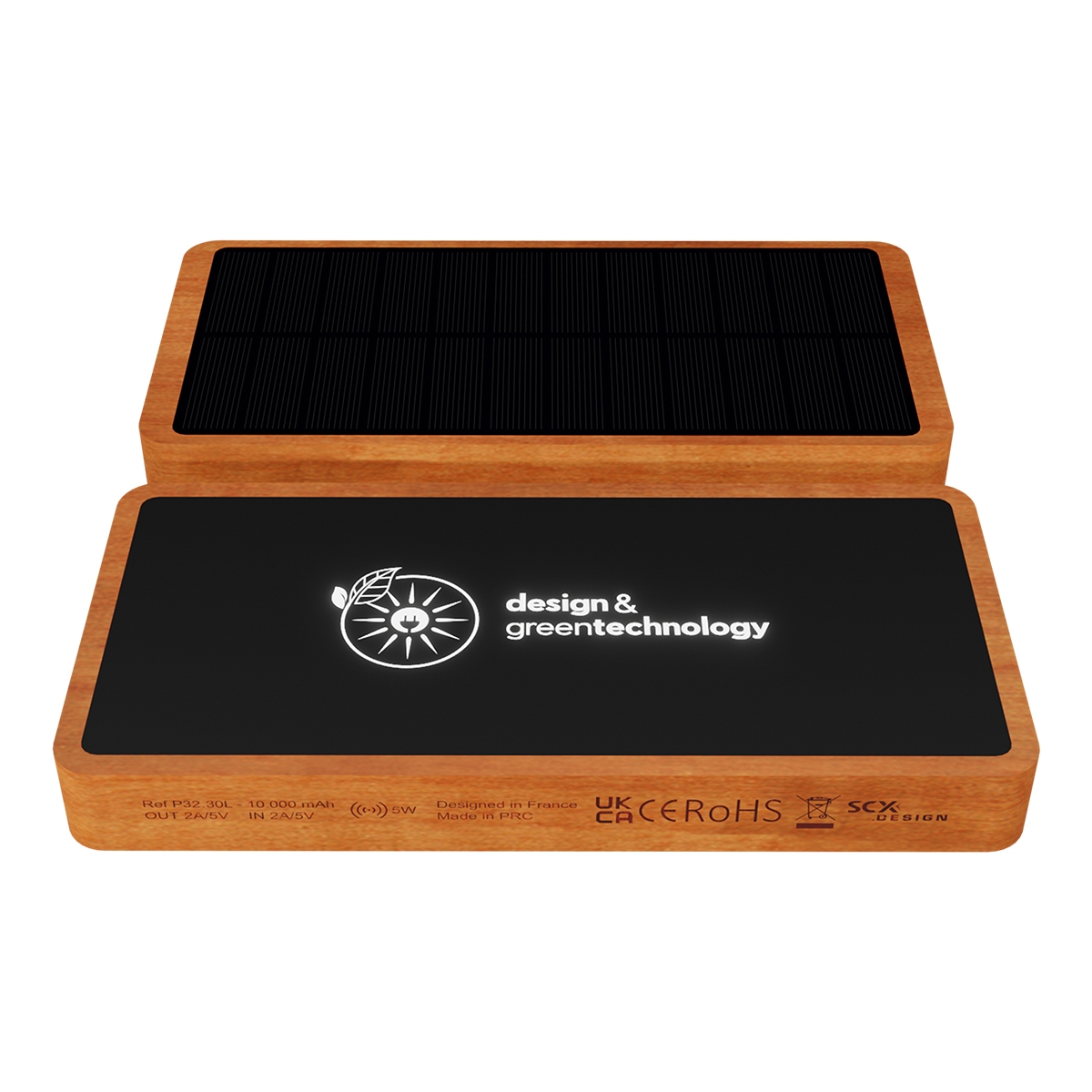 P32 - Powerbank EcoSun 10000 100% FSC® Bamboo