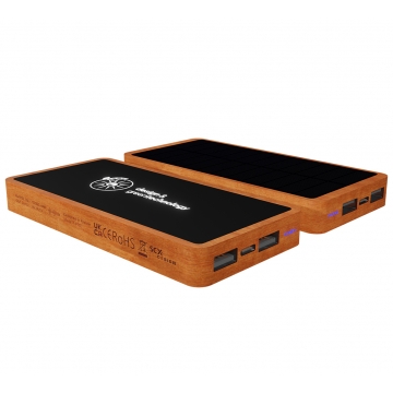 P32 - Powerbank EcoSun 10000 100% FSC® Bamboo