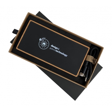 P32 - Powerbank EcoSun 10000 100% FSC® Bamboo