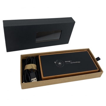 P32 - Powerbank EcoSun 10000 100% FSC® Bamboo