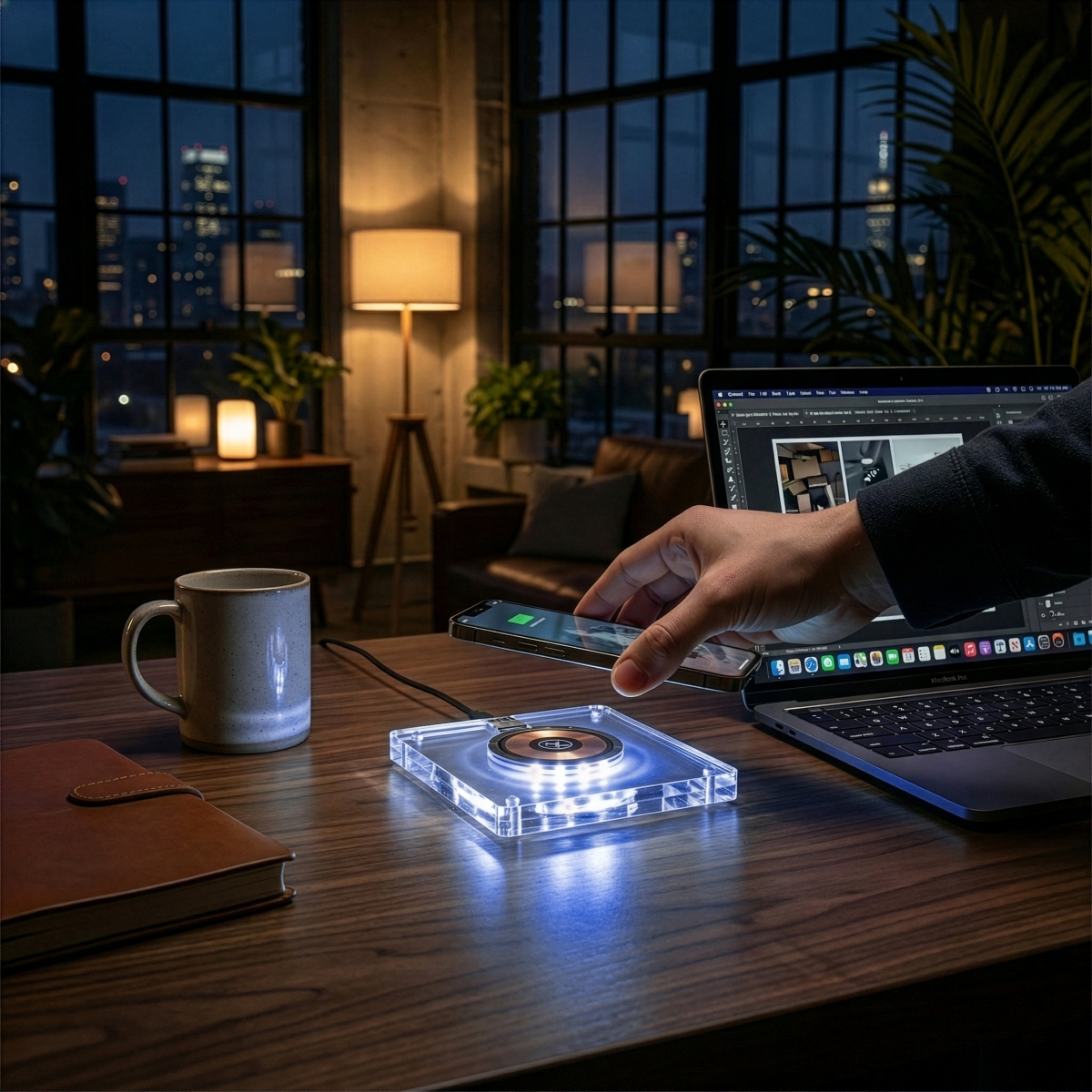 W29 - 15W acrylic wireless base