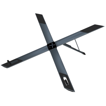 Foldable laptop stand
