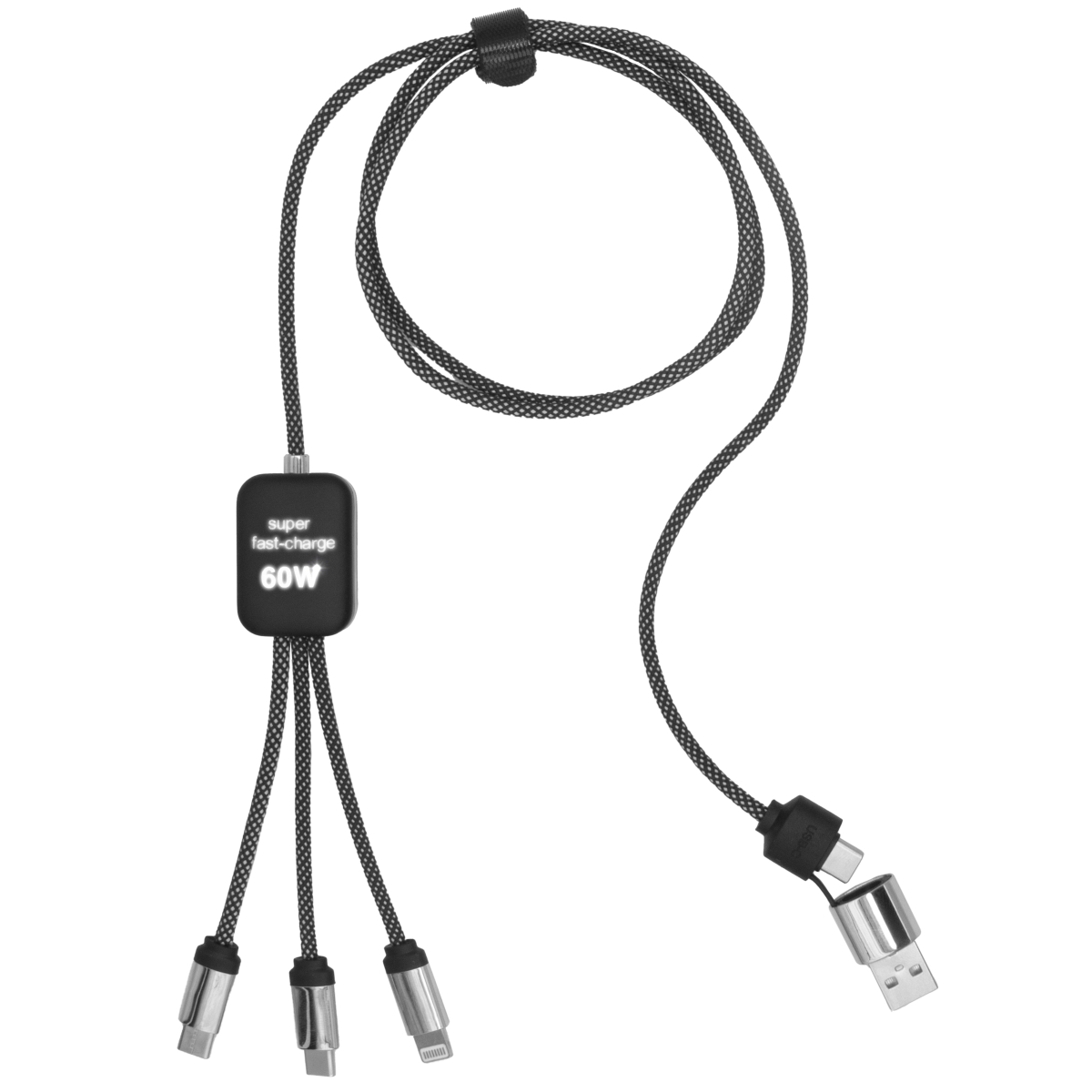 C33 - Double USB-C cable 60W