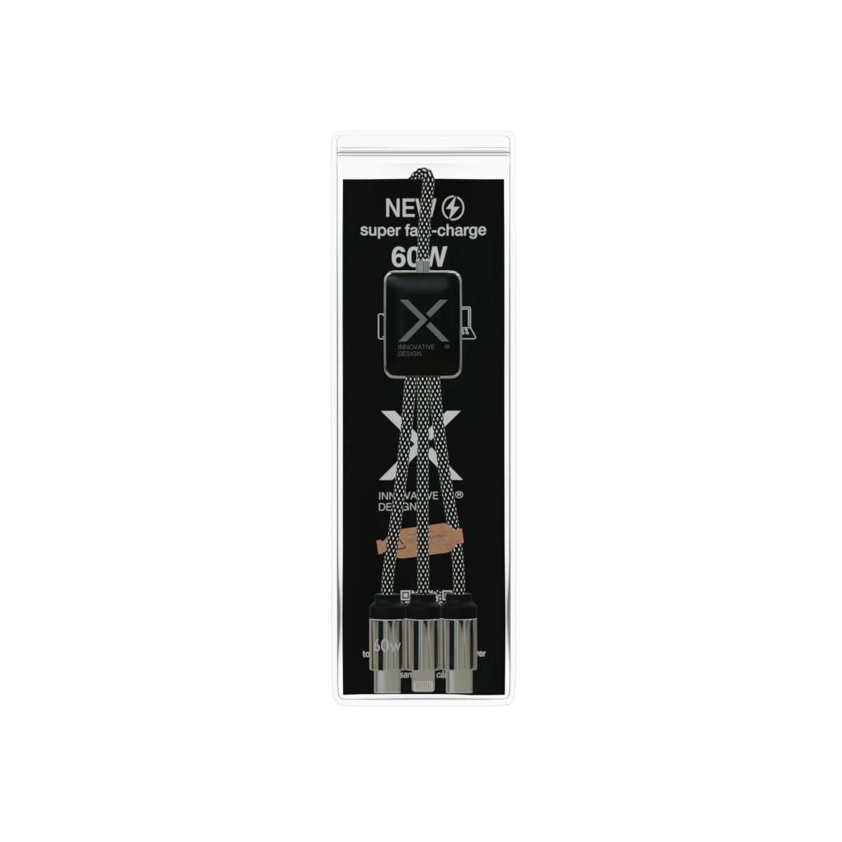 C33 - Double USB-C cable 60W