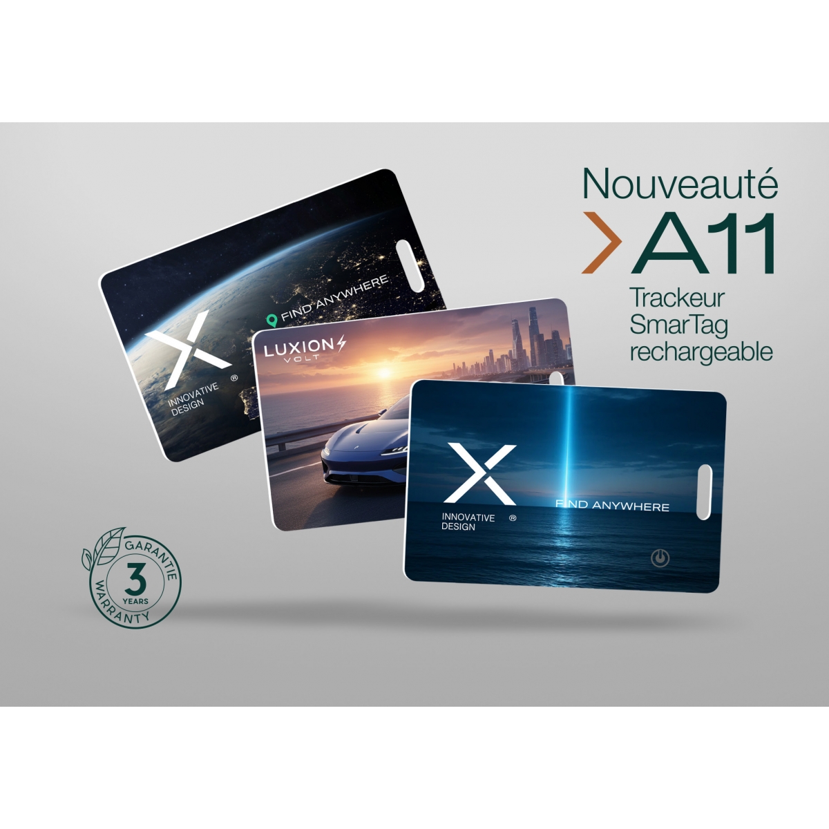 A11 - 100% offset rechargeable SmarTag