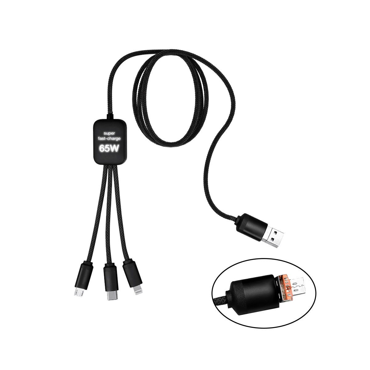 C35 - 5-in-1 Dual Cable 65W