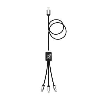 Square 4-in-1 cable 1m