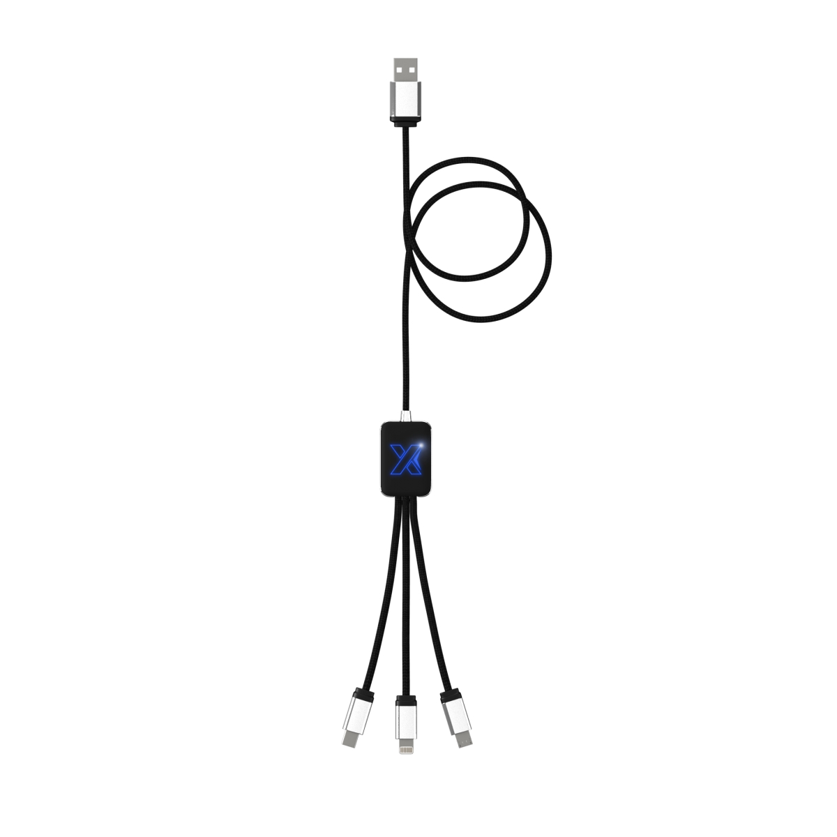 C17 - Square 4-in-1 cable 1m