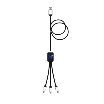 C17 - Square 4-in-1 cable 1m