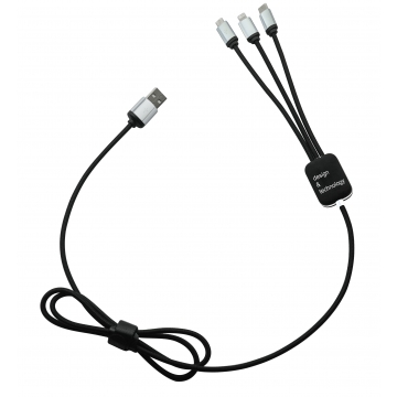C17 - Square 4-in-1 cable 1m