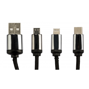 C17 - Square 4-in-1 cable 1m