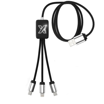 C17 - Square 4-in-1 cable 1m