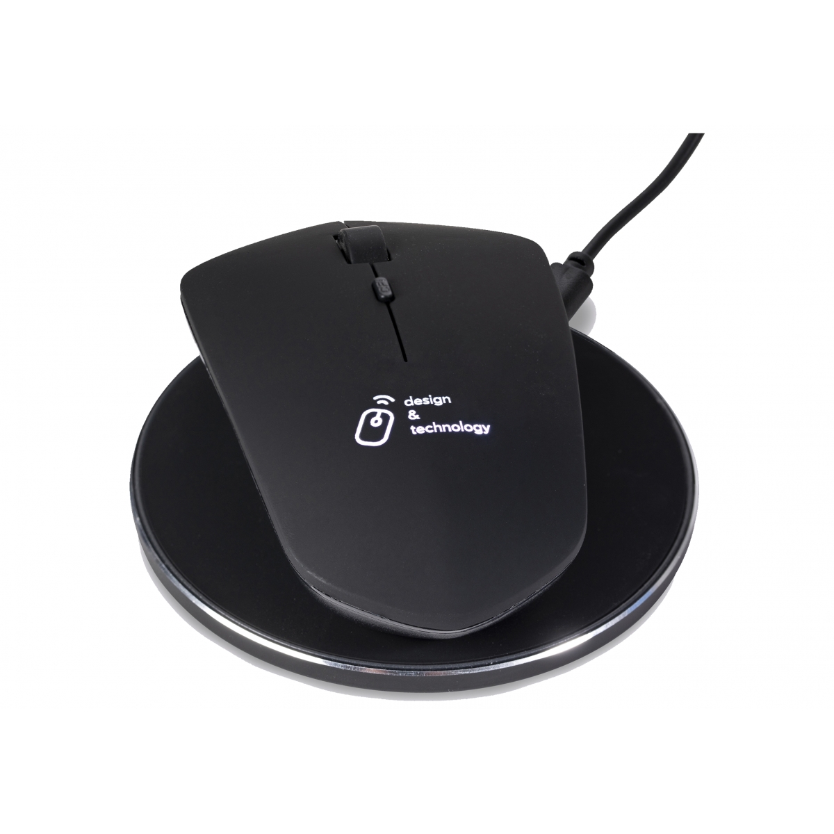 O21 - Wireless charging mouse and wireless base