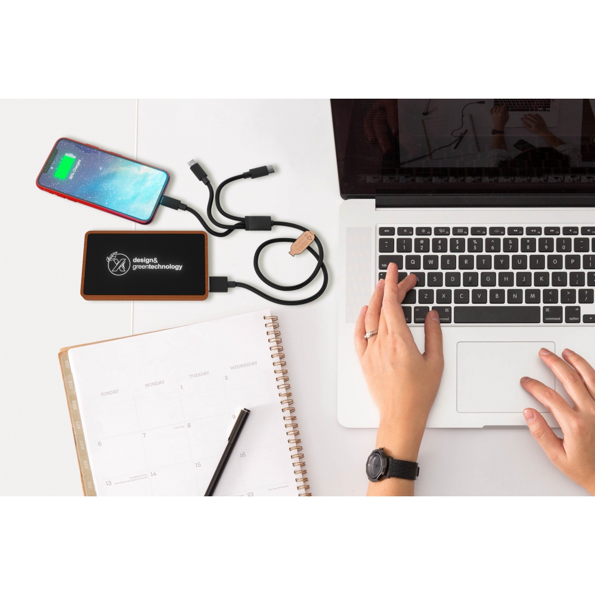 P35 - Powerbank EcoWood 5000