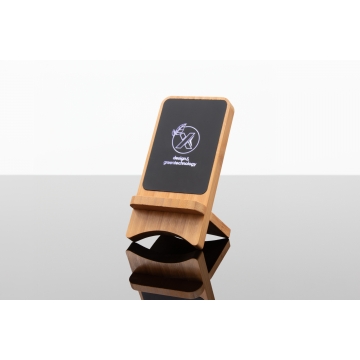 W16 - Wireless charger 15W FSC® 100% Bamboo