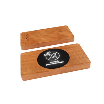 P37 - Powerbank Wireless Wood 5000