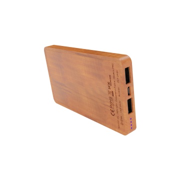 P37 - Powerbank Wireless Wood 5000