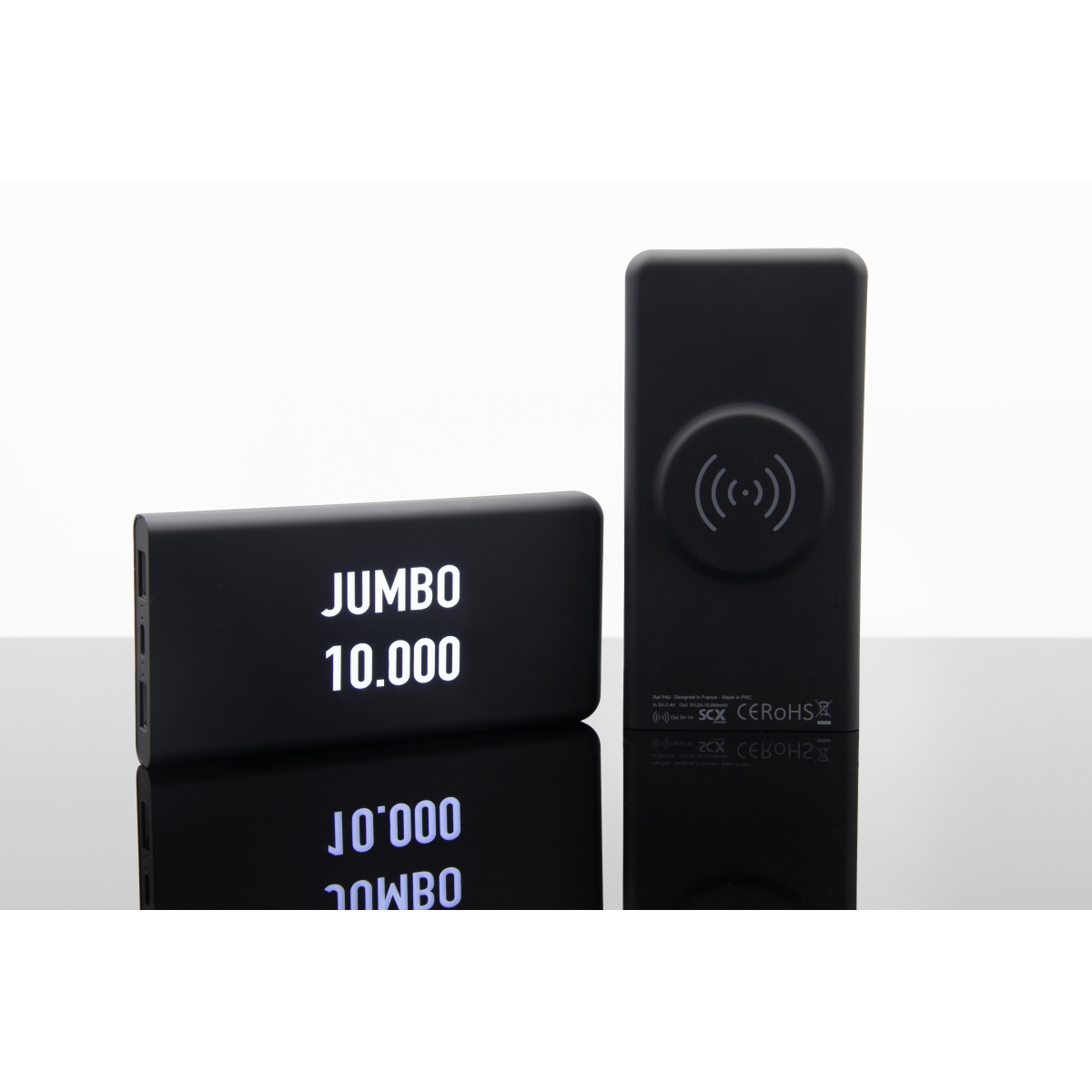 P40 - Powerbank Wireless Jumbo 10000