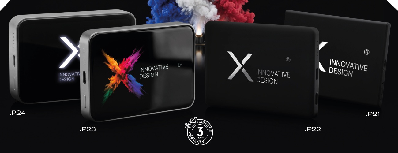 Your powerbanks are printed in France!